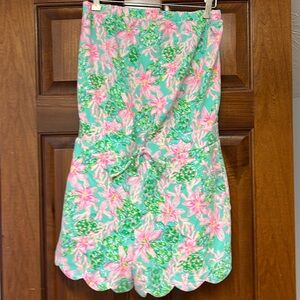 Lilly Pulitzer Sleeveless Shorts Romper L